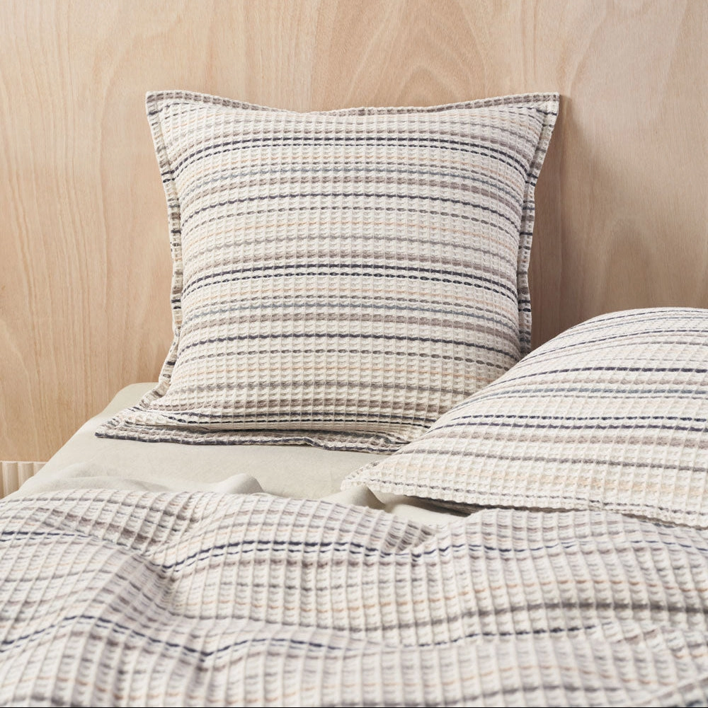 Dana Mushroom Quilt Cover Set by Linen House