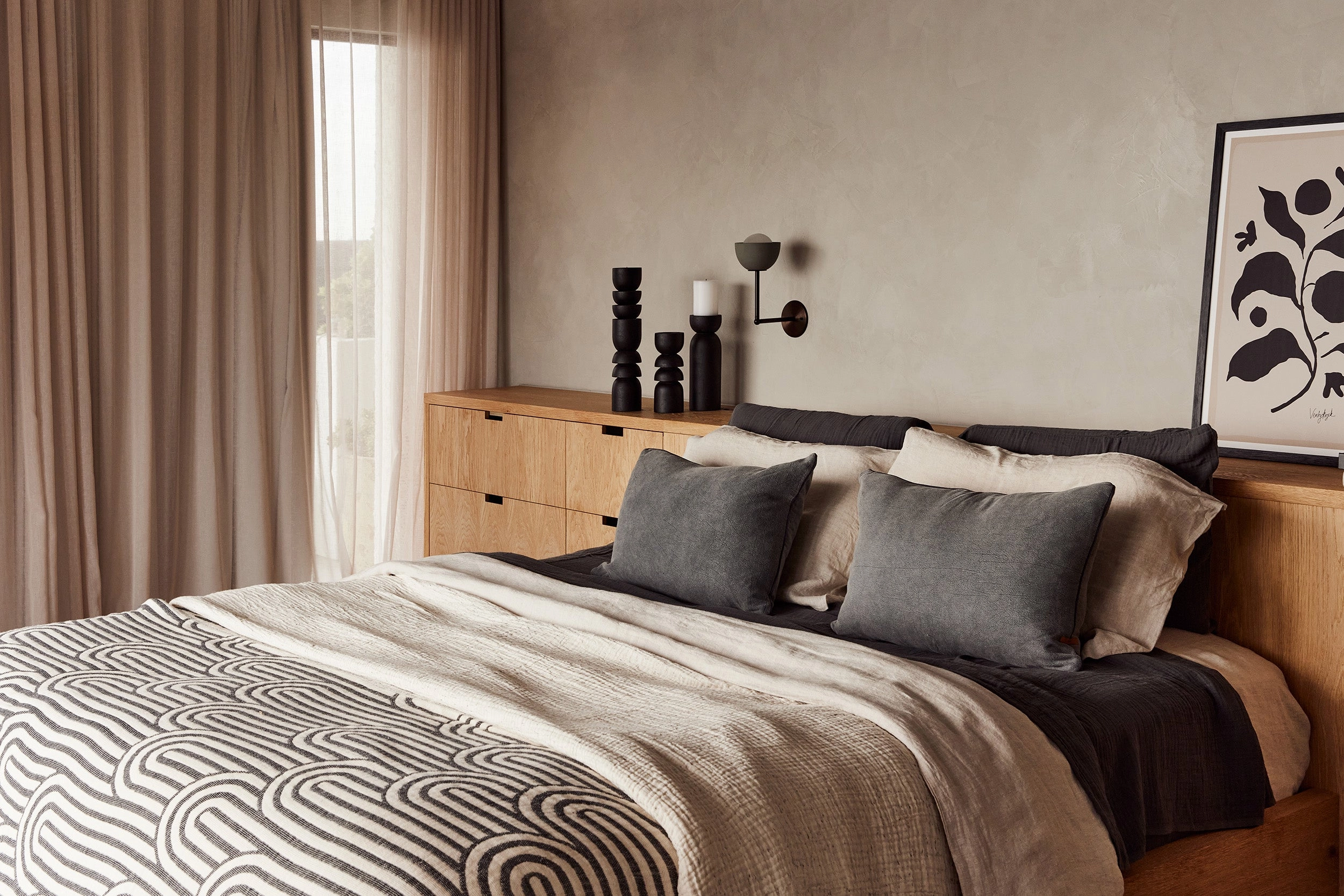 Enes Cotton Bedcover | Speckle