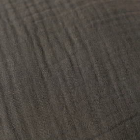 Enes Fitted Sheet Collection | Charcoal