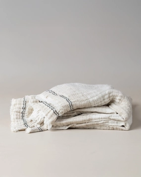Enes Linen Bedcover