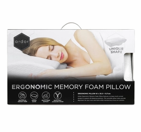 Ergonomic Memory Foam Standard Pillow