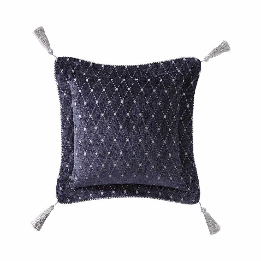 Esmeralda Ink Square Cushion Pillowcase by Davinci