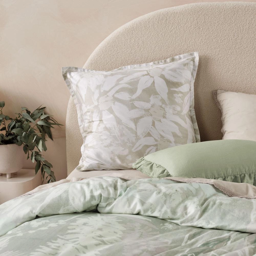 Esperance Leaf Quilt Cover Set by Linen House