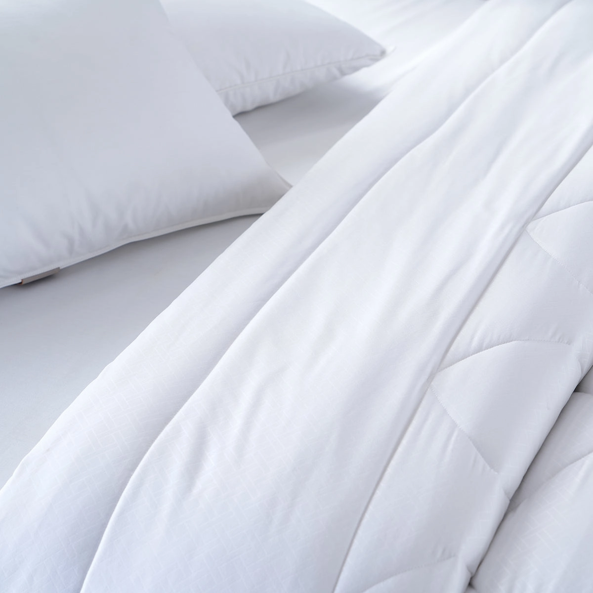 Essentials Ravel Solid White 1PC Duvet