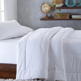 Essentials Ravel Solid White 1PC Duvet