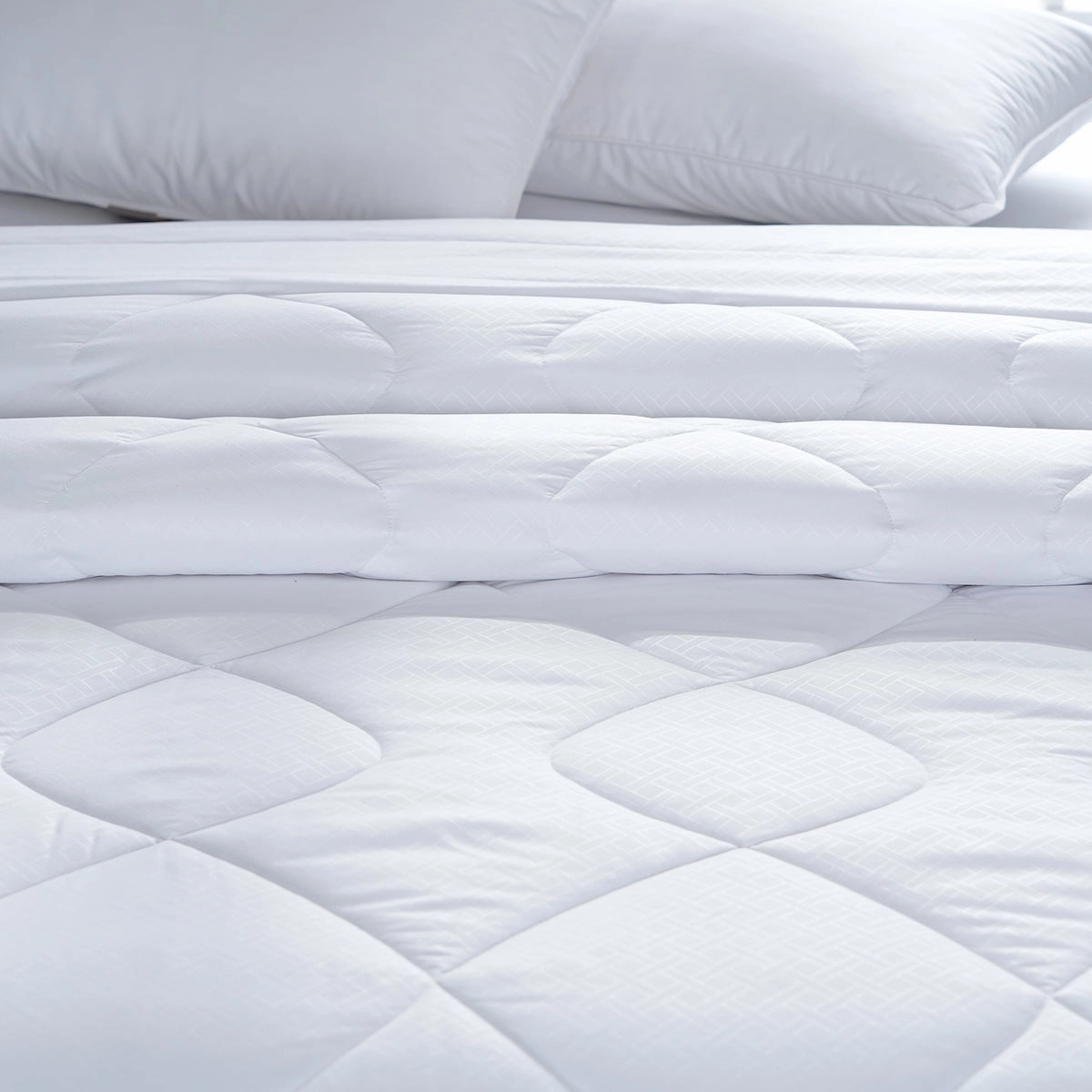 Essentials Ravel Solid White 1PC Duvet