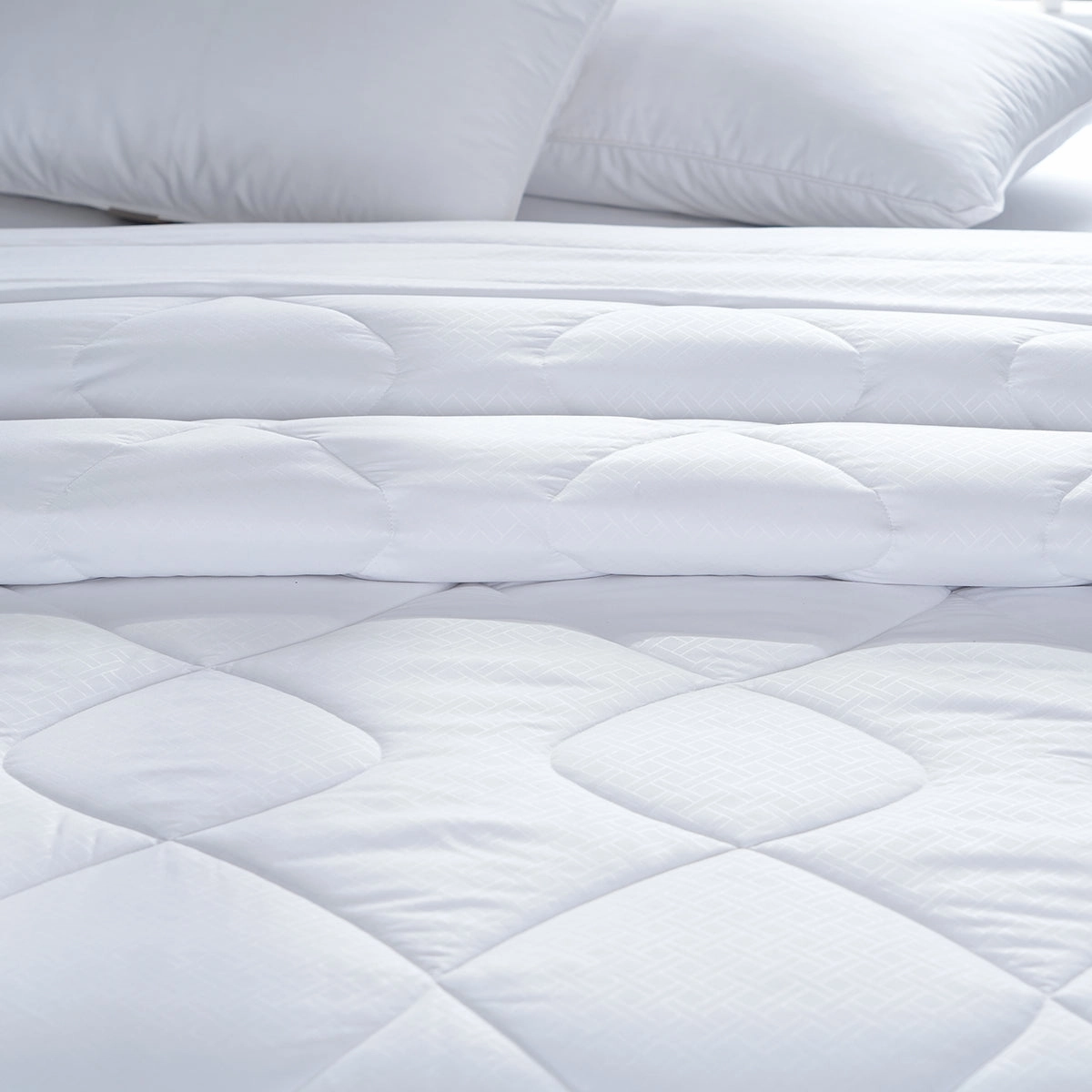 Essentials Ravel Solid White 1PC Duvet