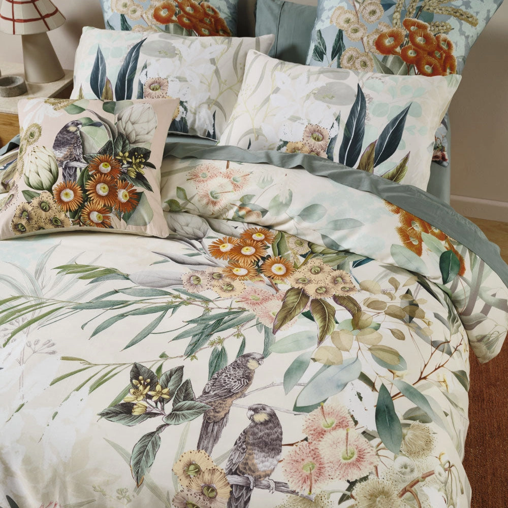 Eucalyptus Garden Quilt Cover Set by Linen House