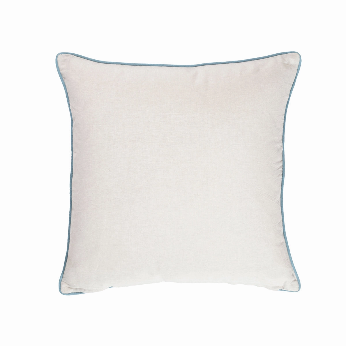 Exotic Heritage Classic Folk Embroidered Turquoise Cushion Cover