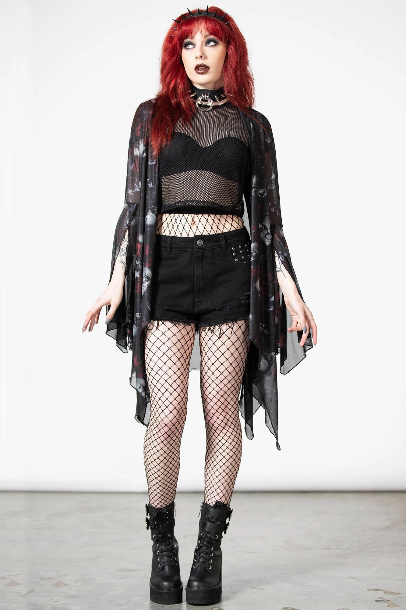 Fairy Moss Mesh Cover Up