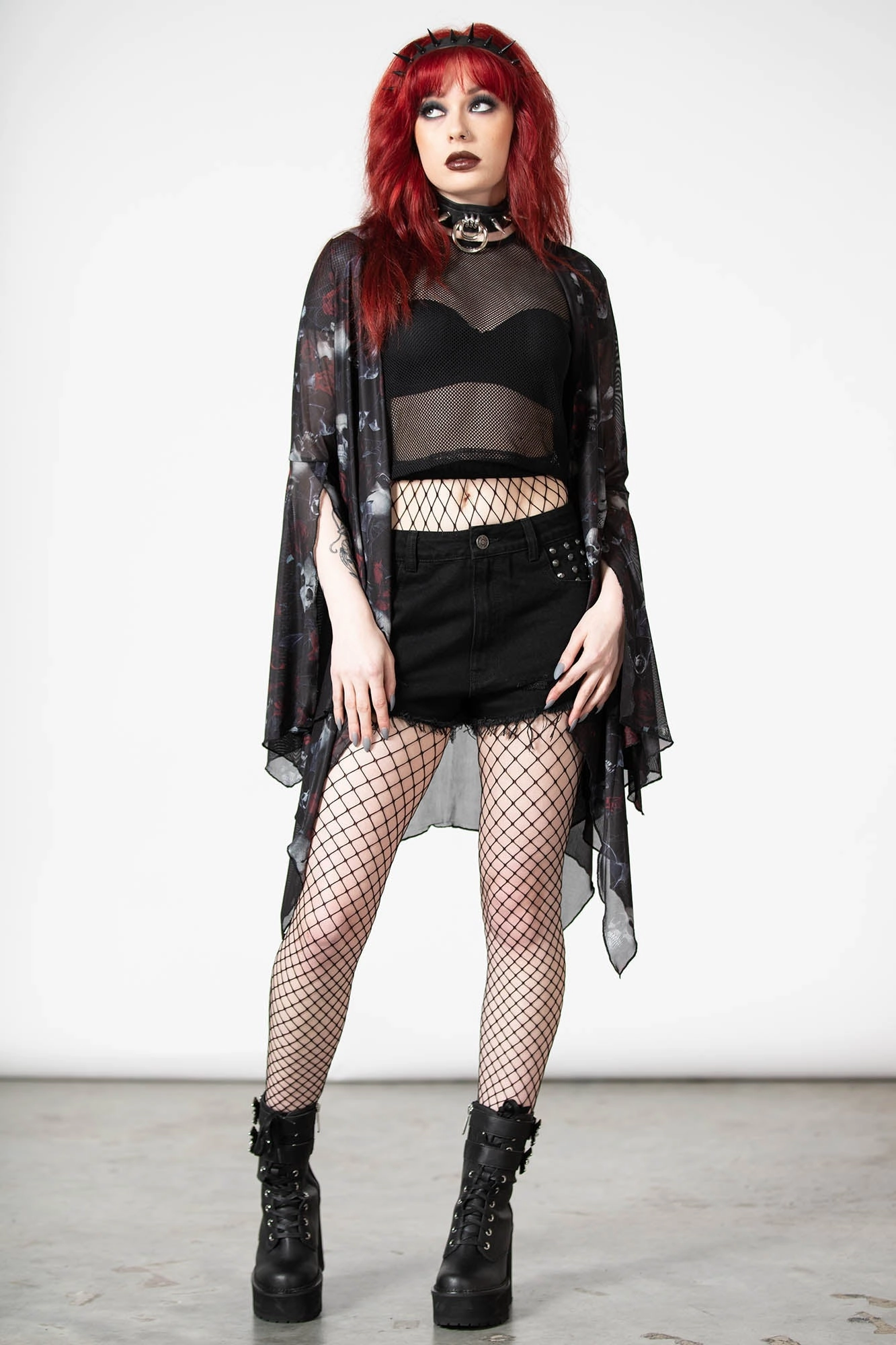 Fairy Moss Mesh Cover Up