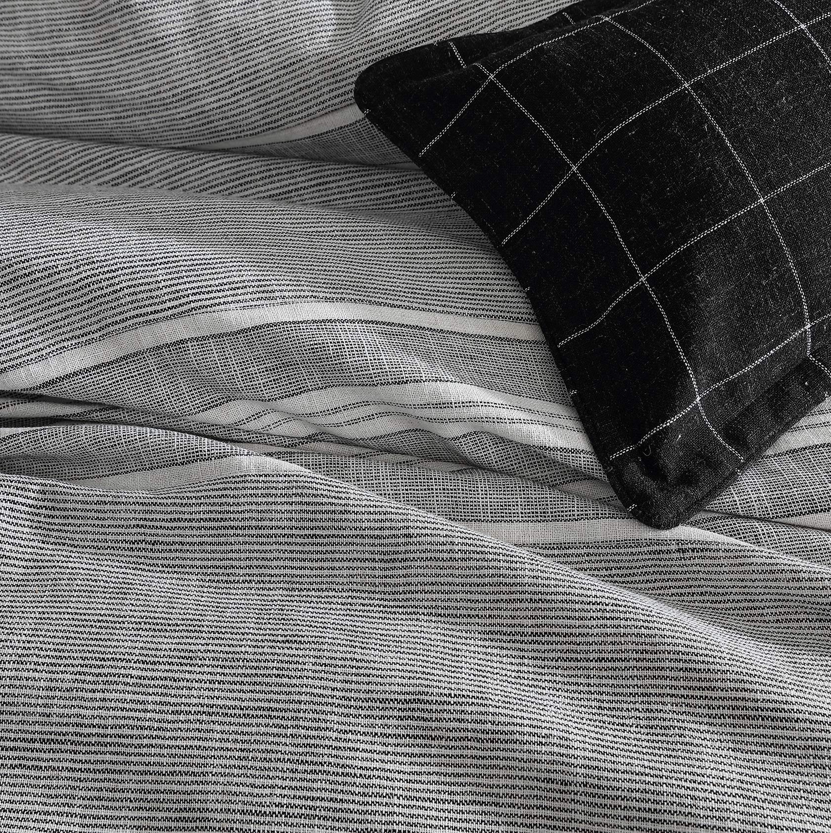 Fitzgerald Coal Quilt Cover Set by Private Collection