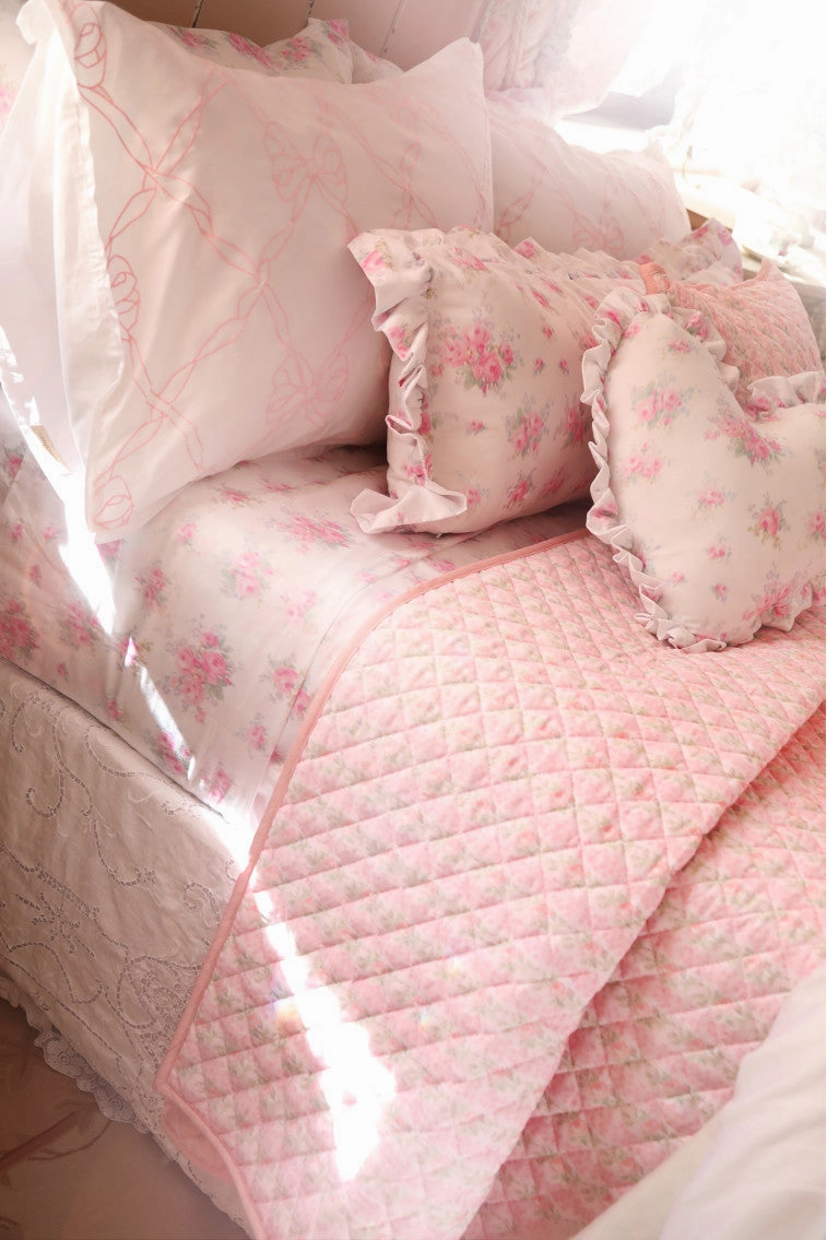 Floral Cotton Sateen Sheet Set
