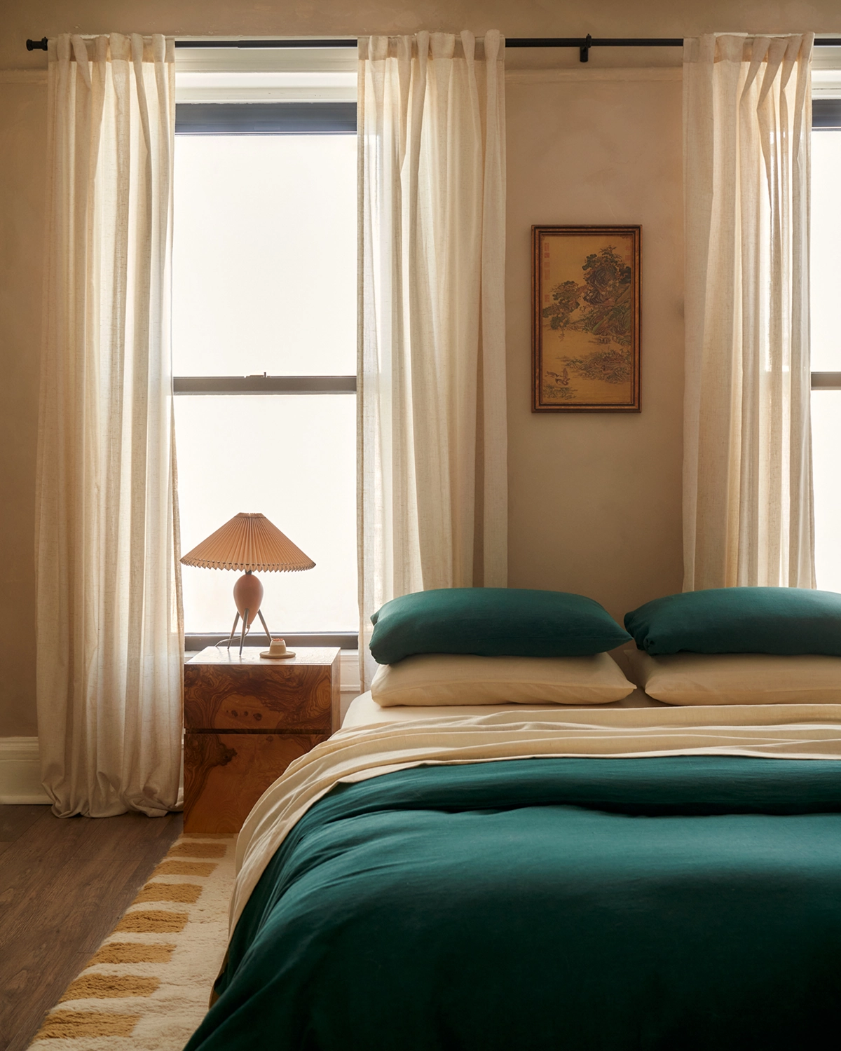Forest 100% French Flax Linen Bedding Set