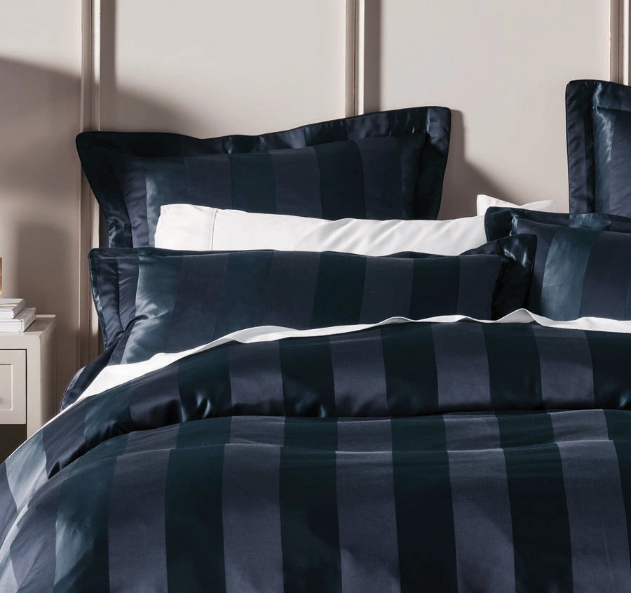 Francesco Quilt Cover Set Range Navy
