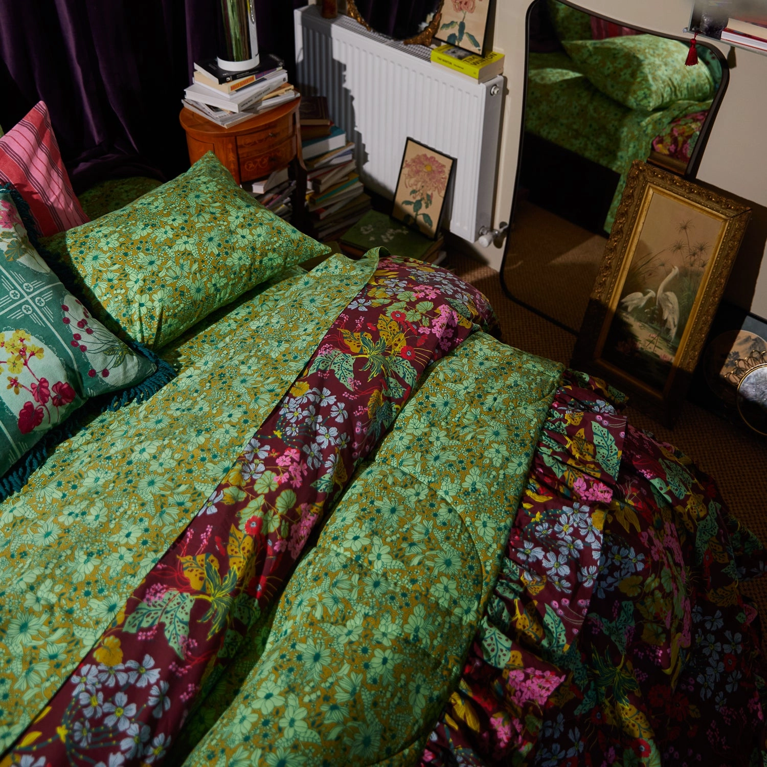 Genevieve Ruffle Bedcover