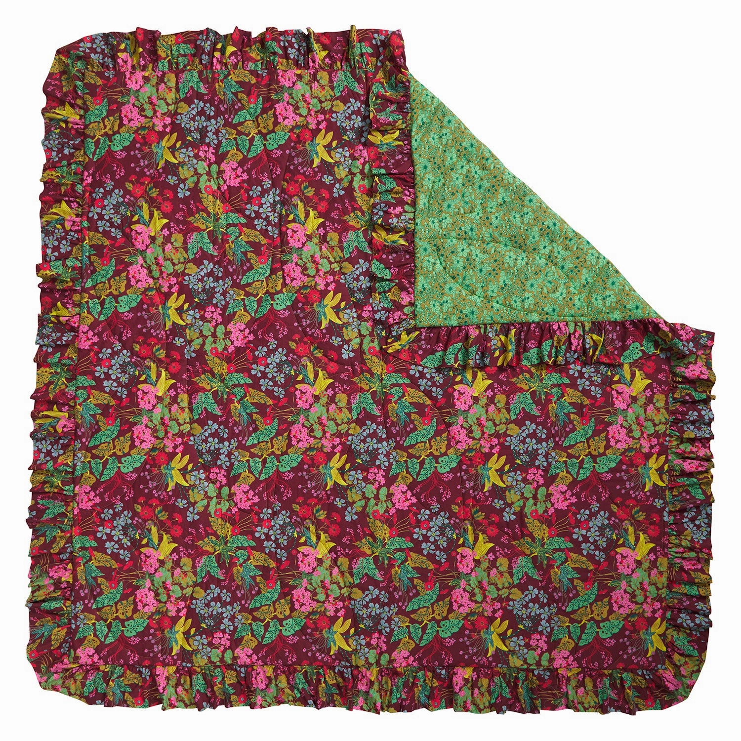 Genevieve Ruffle Bedcover