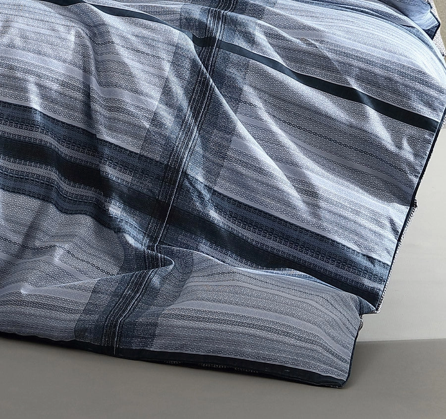 Georgio Quilt Cover Set Range Navy