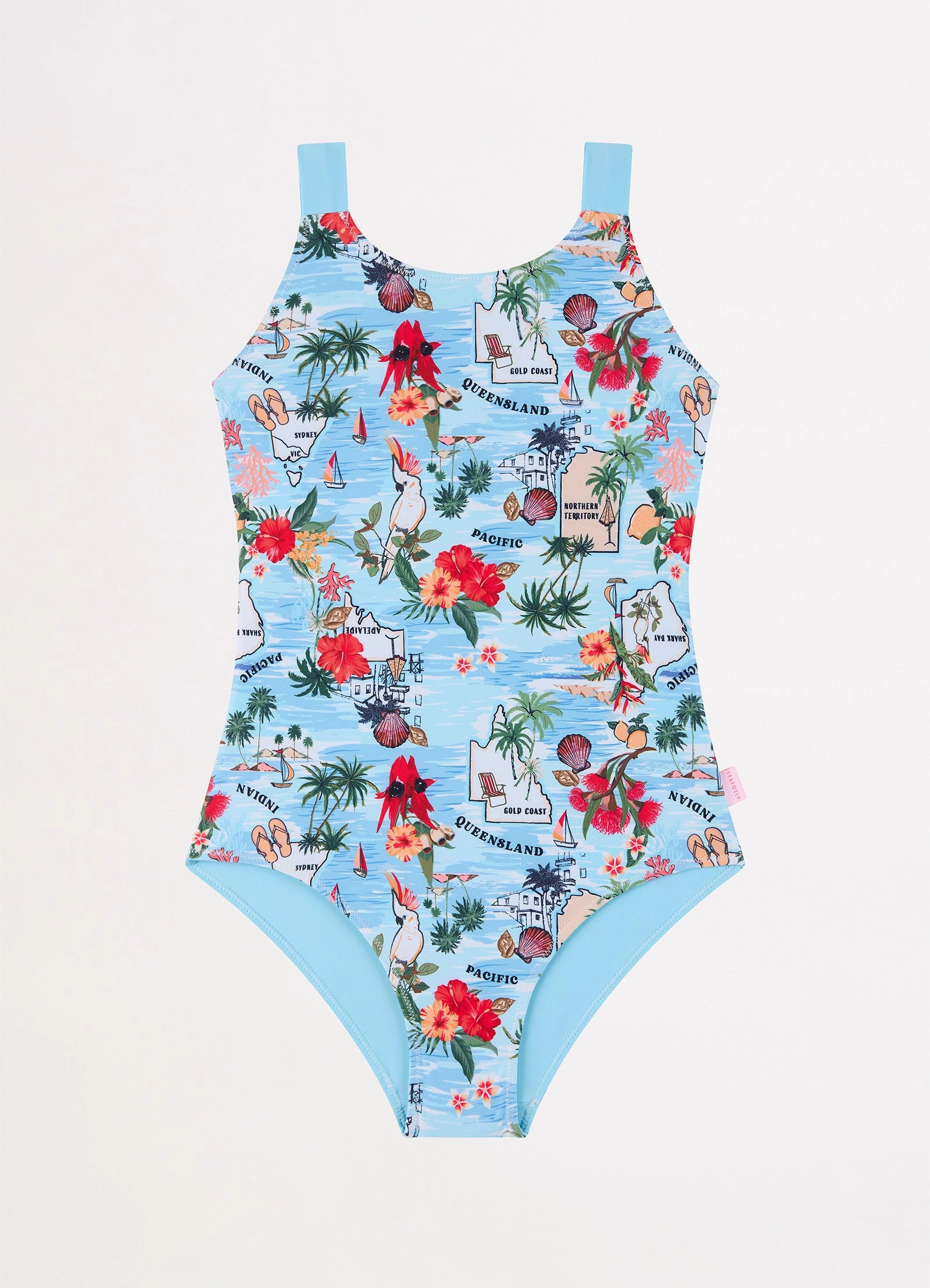 Girls Summer Vacay One Piece  - Summer Vaca