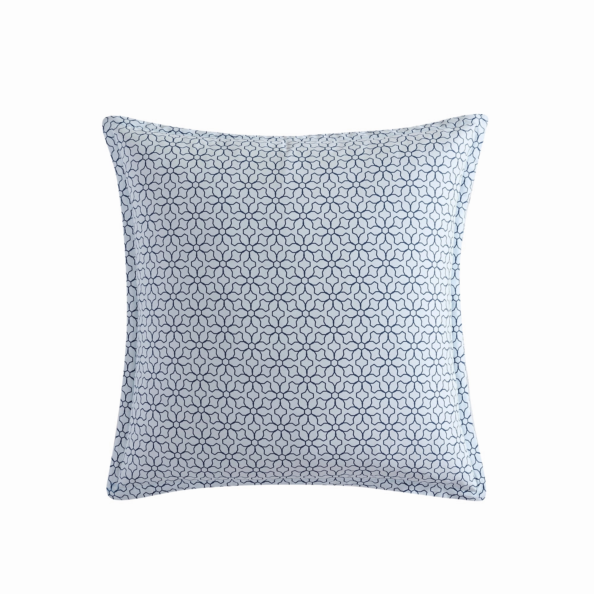 Golden Glow Navy European Pillowcase by Logan and Mason