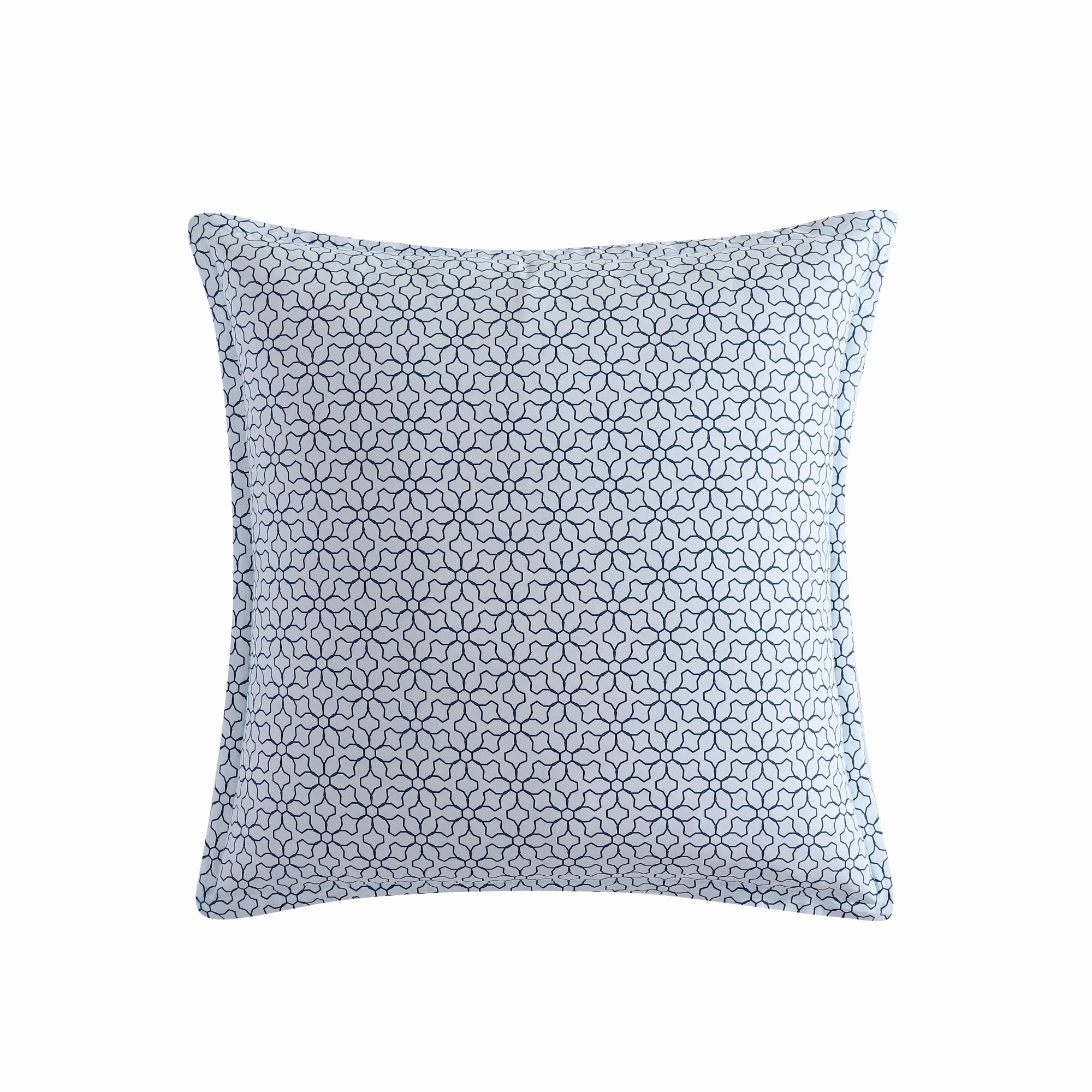Golden Glow Navy European Pillowcase by Logan and Mason