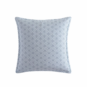 Golden Glow Navy European Pillowcase by Logan and Mason