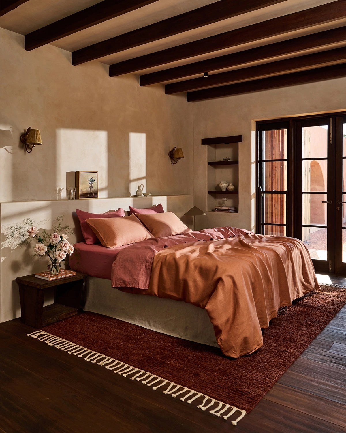 Hazelnut 100% French Flax Linen Duvet Cover
