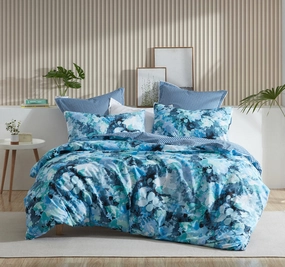 Heather Quilt Cover Set Range Blue