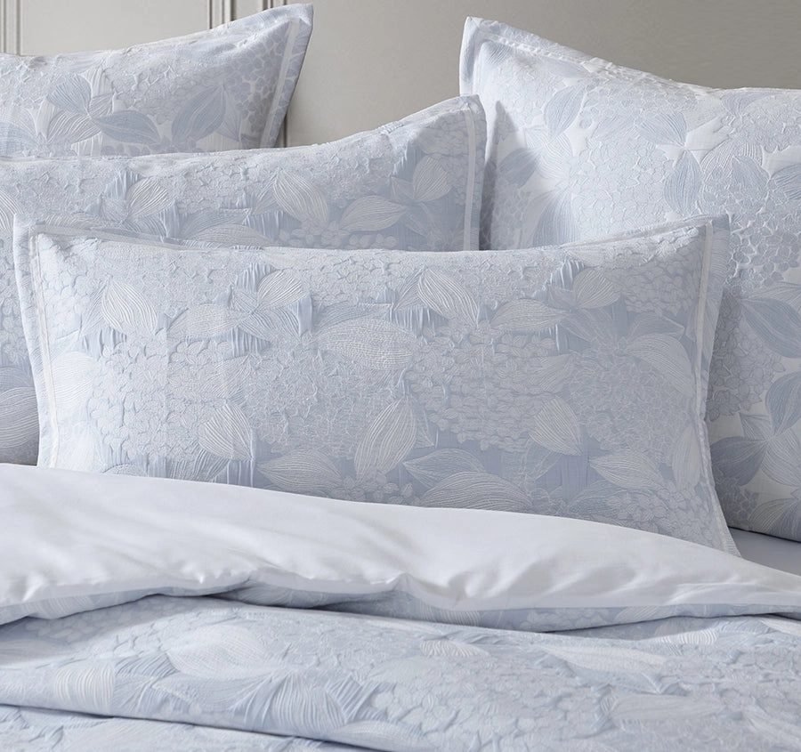 Hydrangea Quilt Cover Set Range Chambray