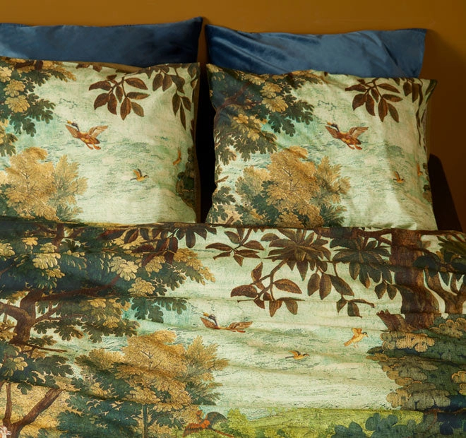 Idyllic Quilt Cover Set Range Green