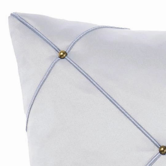 Jardin Navy 48 x 48cm Filled cushion by GRACE Linen House