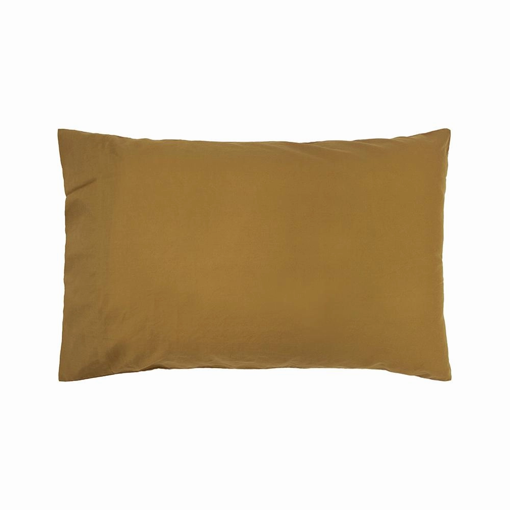 Jasper Quilt Cover Set Tobacco by Bambury