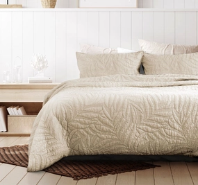 Jocelyn Quilt Cover Set Range Linen
