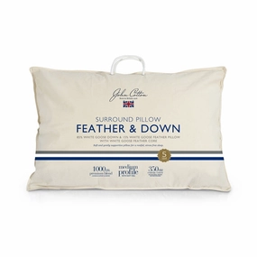 John Cotton Surround Pillow Feather & Down Pillow
