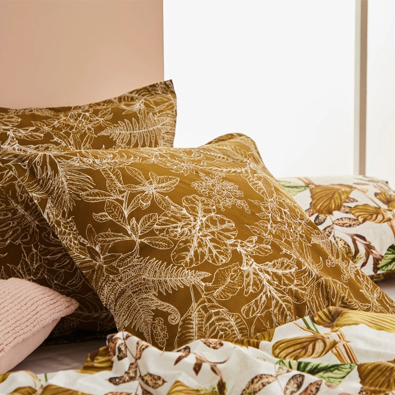 Juno White Quilt Cover Set by Logan & Mason