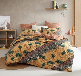 Kalihari Quilt Cover Set Range Sand