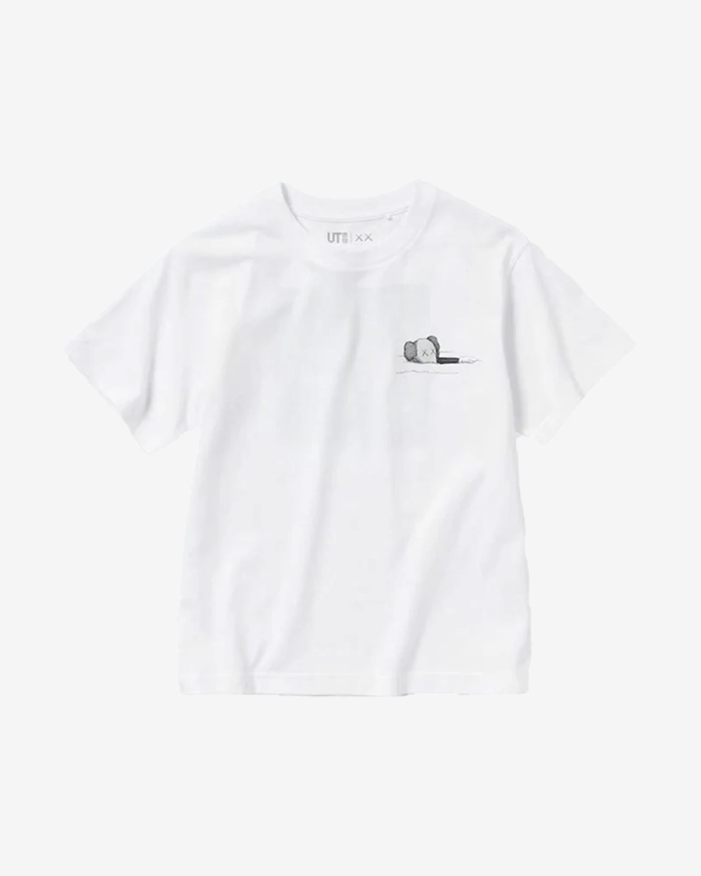 KAWS X UNIQLO FW23 ARTBOOK COVER WHITE TEE
