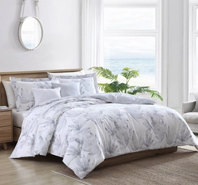 Kayo Quilt Cover Set Range Pelican Grey