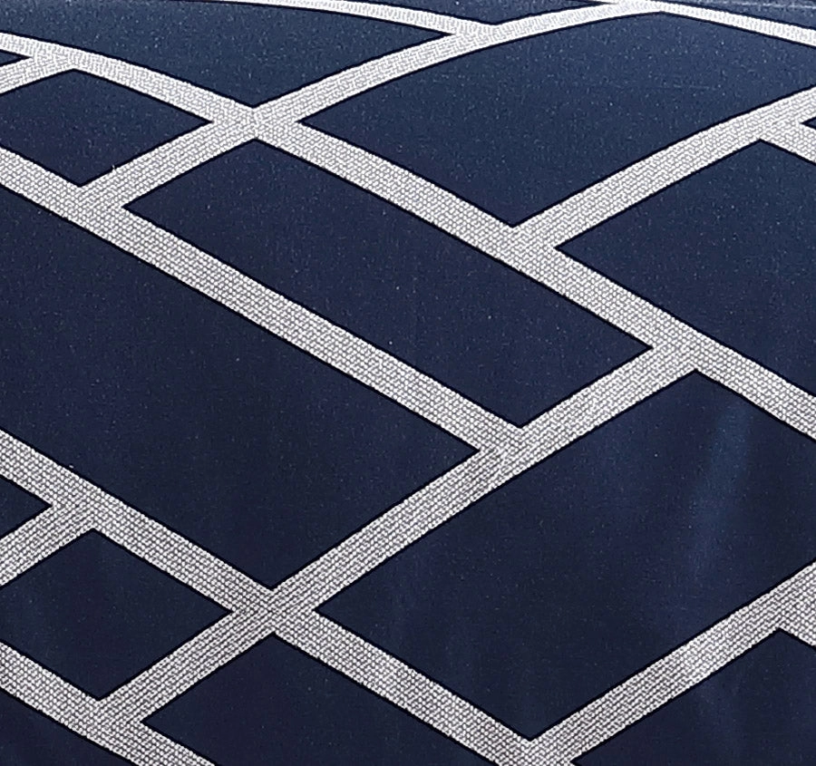 Kennedy Quilt Cover Set Range Navy