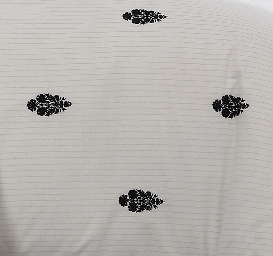 Khari Quilt Cover Set Range Charcoal