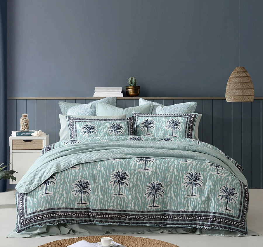 Kimba Quilt Cover Set Range Blue