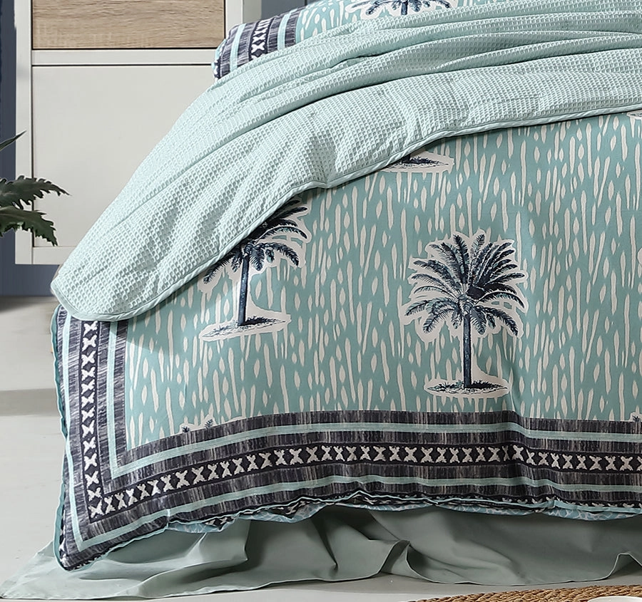 Kimba Quilt Cover Set Range Blue