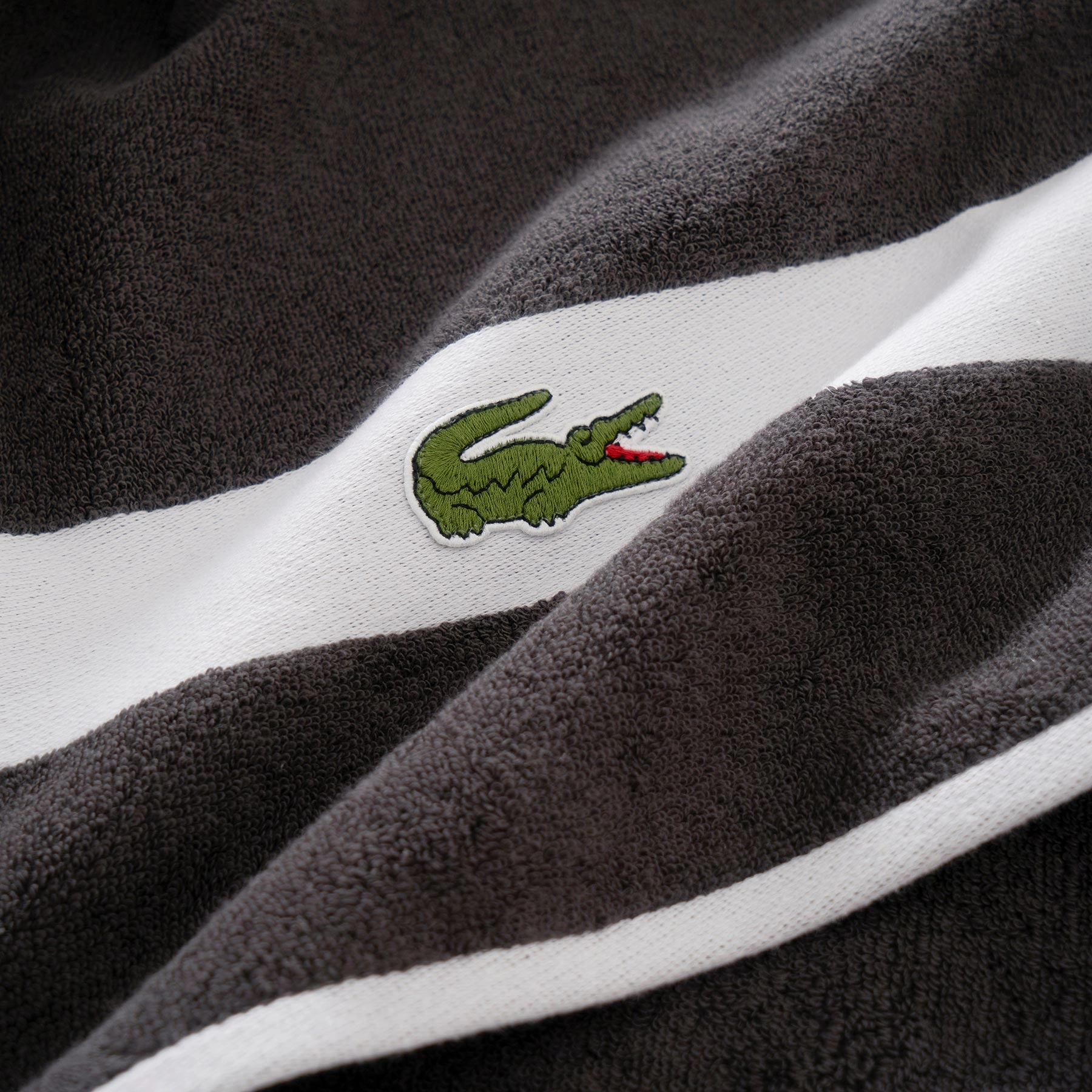 LCASUAL Bitume Bath Sheet by Lacoste