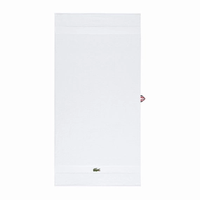 LCASUAL Blanc Bath Sheet by Lacoste