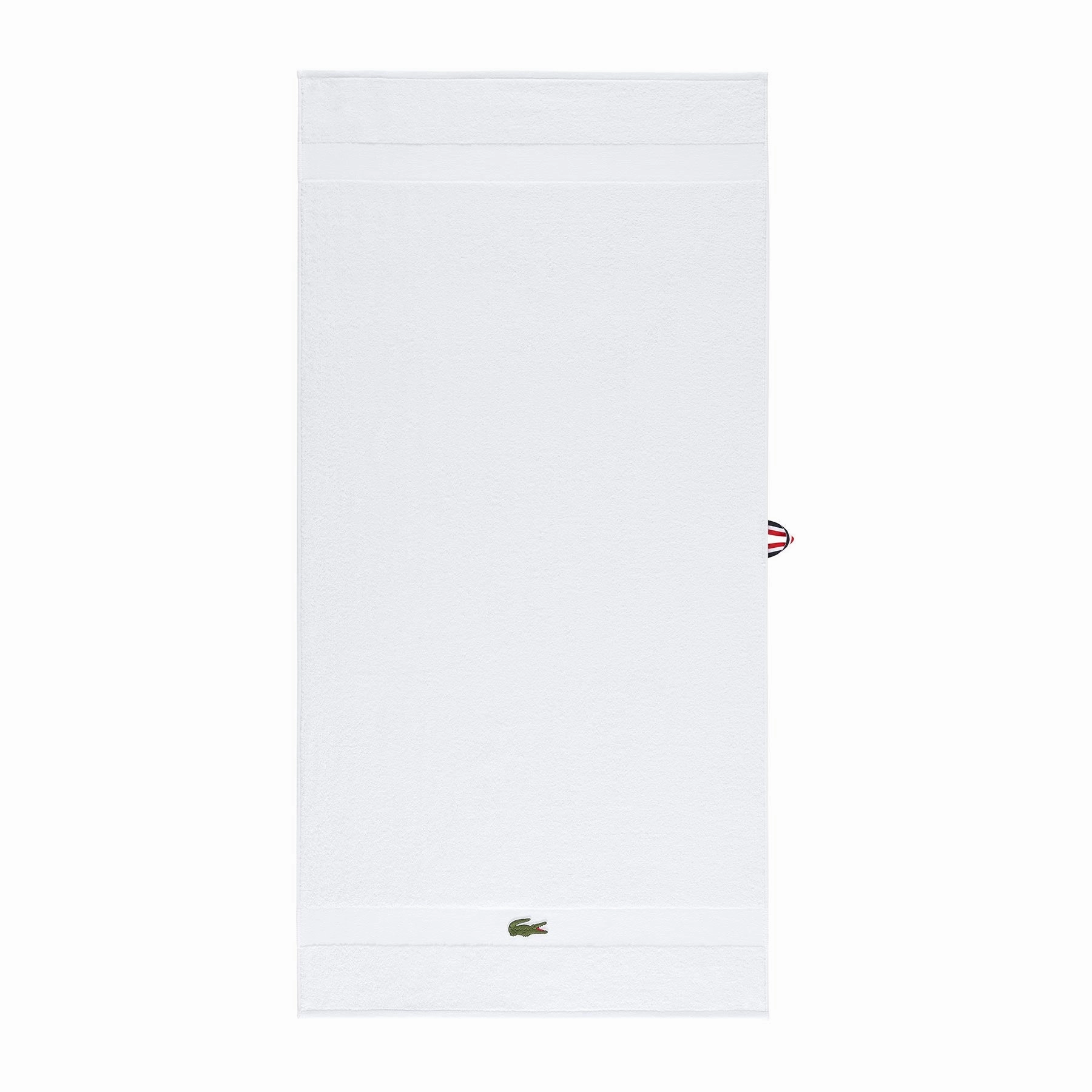 LCASUAL Blanc Bath Sheet by Lacoste