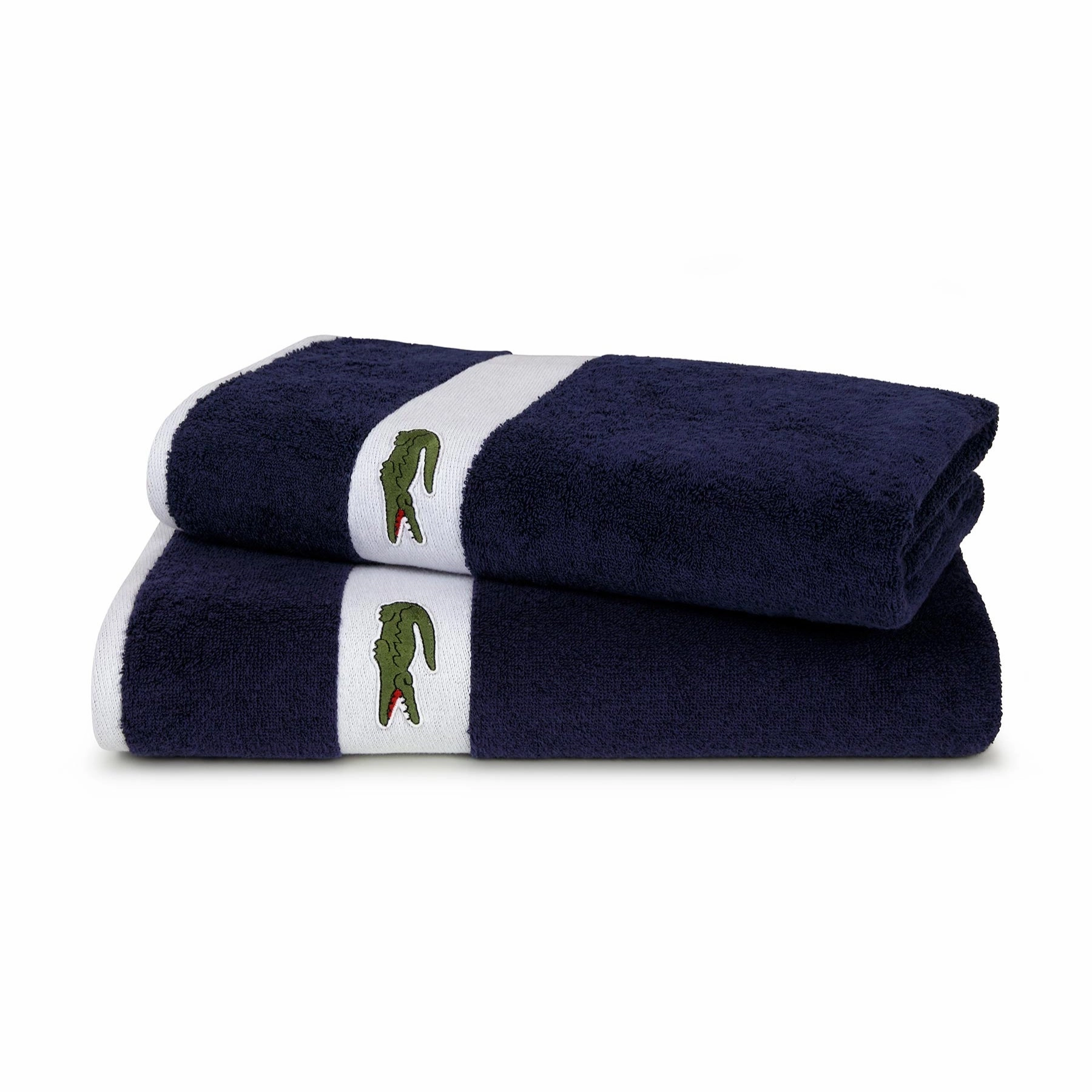 LCASUAL Marine Bath Sheet by Lacoste
