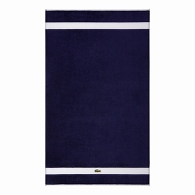LCASUAL Marine Bath Sheet by Lacoste