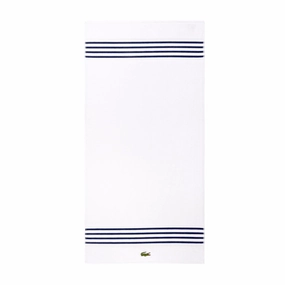 LCOURTLINE Marine Bath Towel by Lacoste
