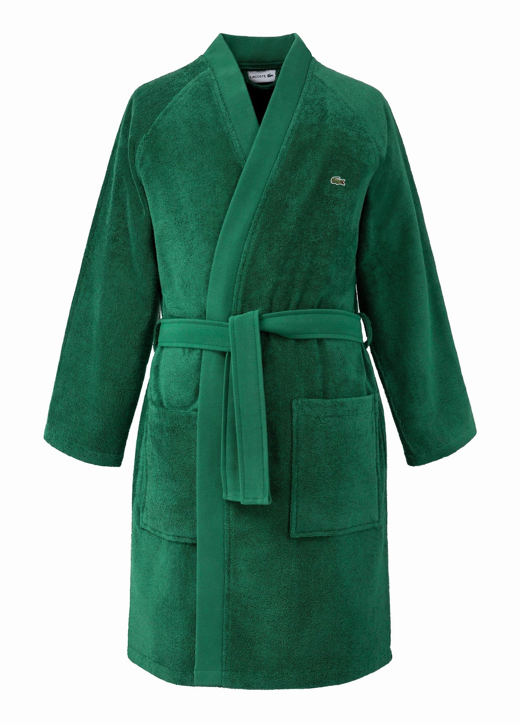 LDEFILE Vert 400gsm Bath Robe by Lacoste