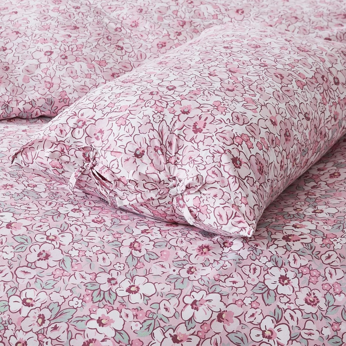 Libby Pink Quilt Cover Set by Laura Ashley
